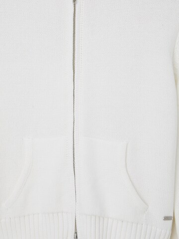 Cardigan Pull&Bear en blanc