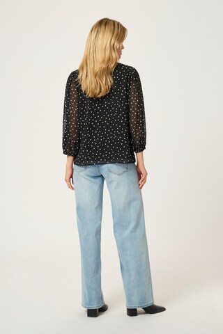 Kaffe Bluse 'Sanne' i sort