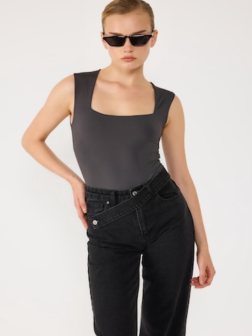 No Matter What Bodysuit in Grey