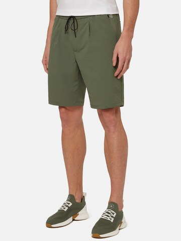 Boggi Milano Regular Athletic Pants in Green: front