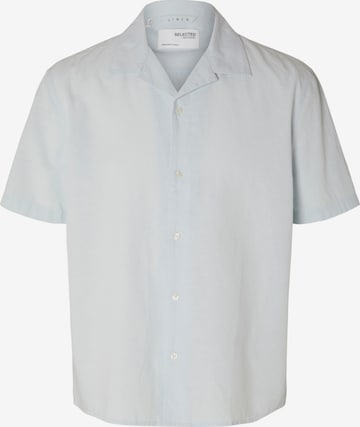 Chemise SELECTED HOMME en bleu : devant