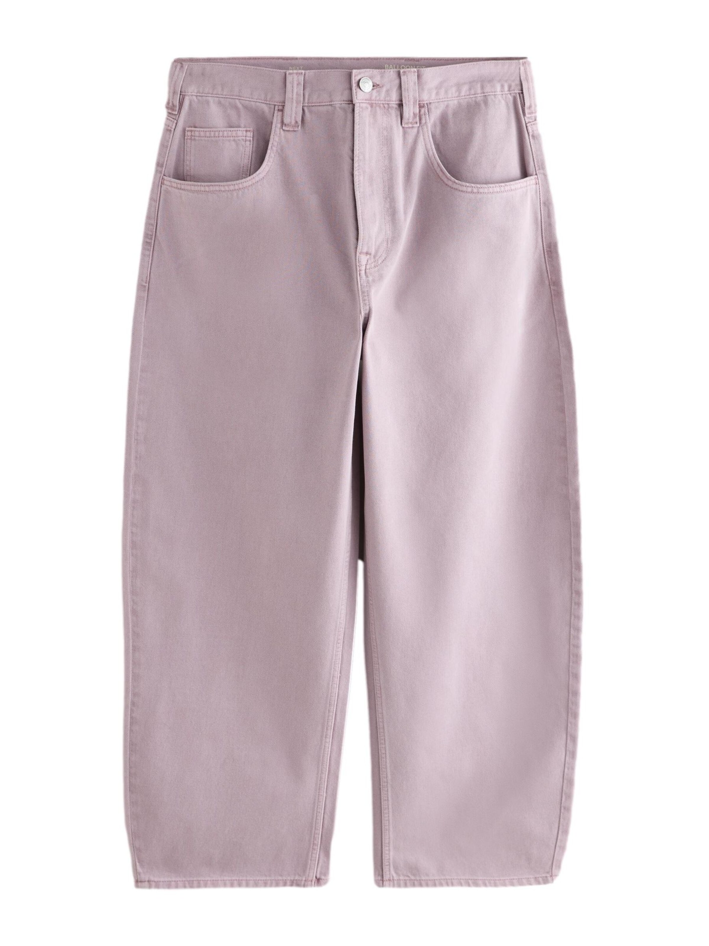 Next Baggy Jeans in Lila: Vorderseite