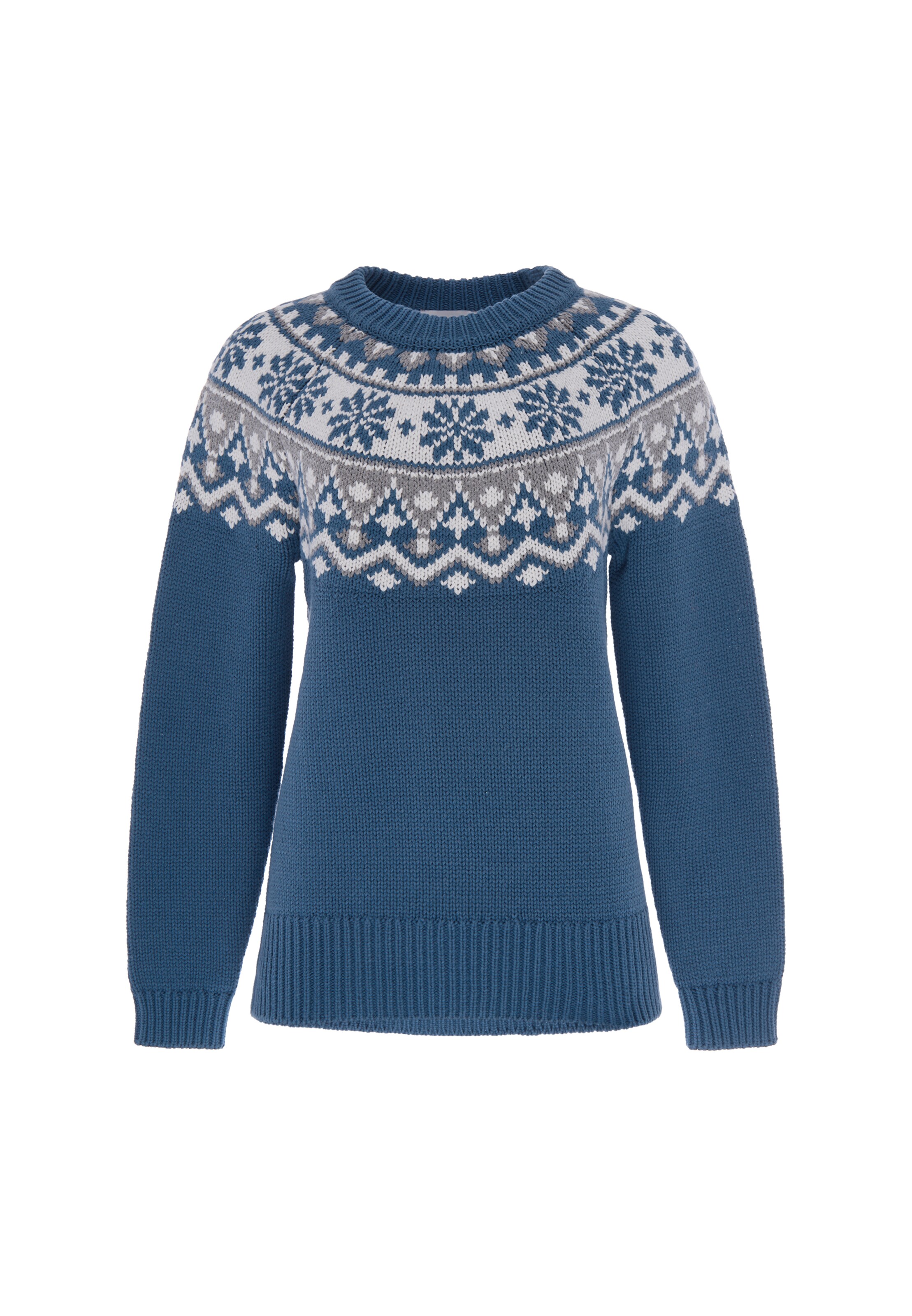 Usha - Jersey 'Modern Women' en azul: frente