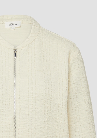 s.Oliver Sweat jacket in Beige