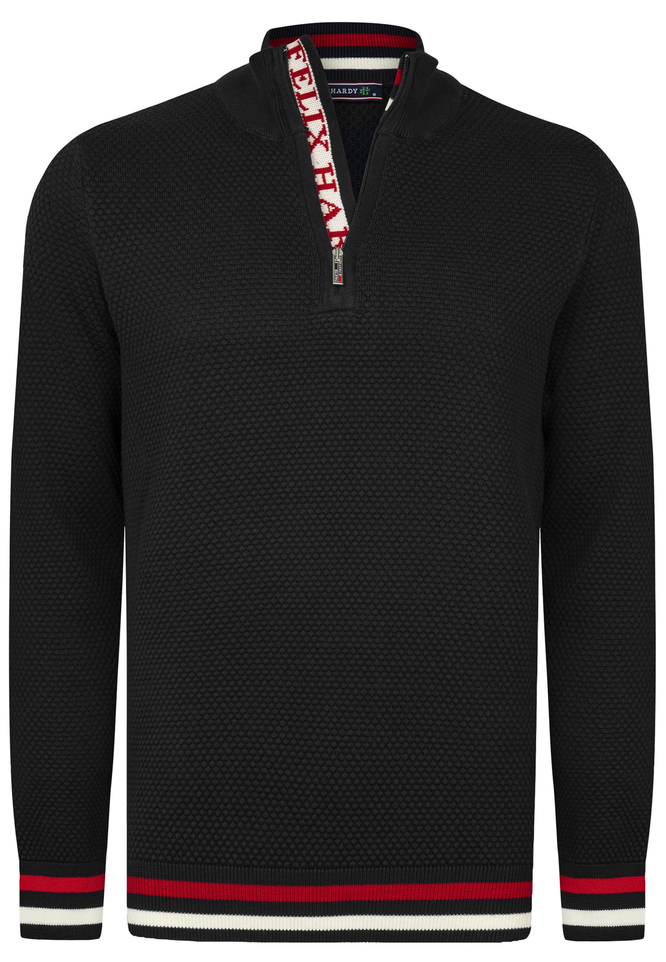 Felix Hardy Пуловер в черно: отпред