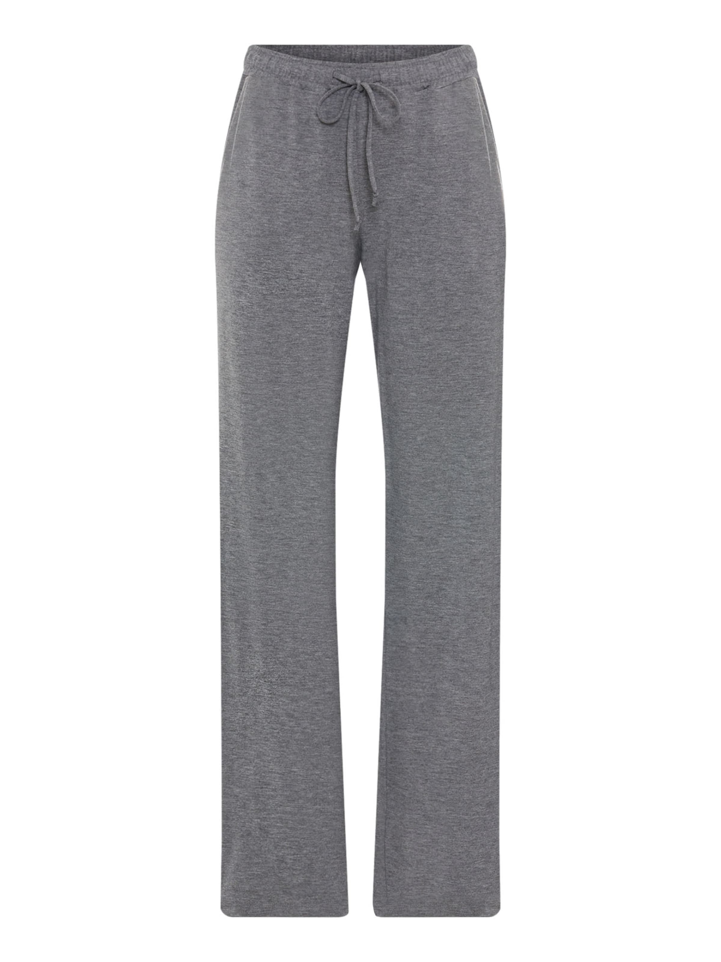 Pantalon de pyjama 'Natural Elegance' Hanro en gris : devant
