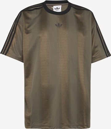 ADIDAS ORIGINALS Shirt 'Adicolor' in Brown: front
