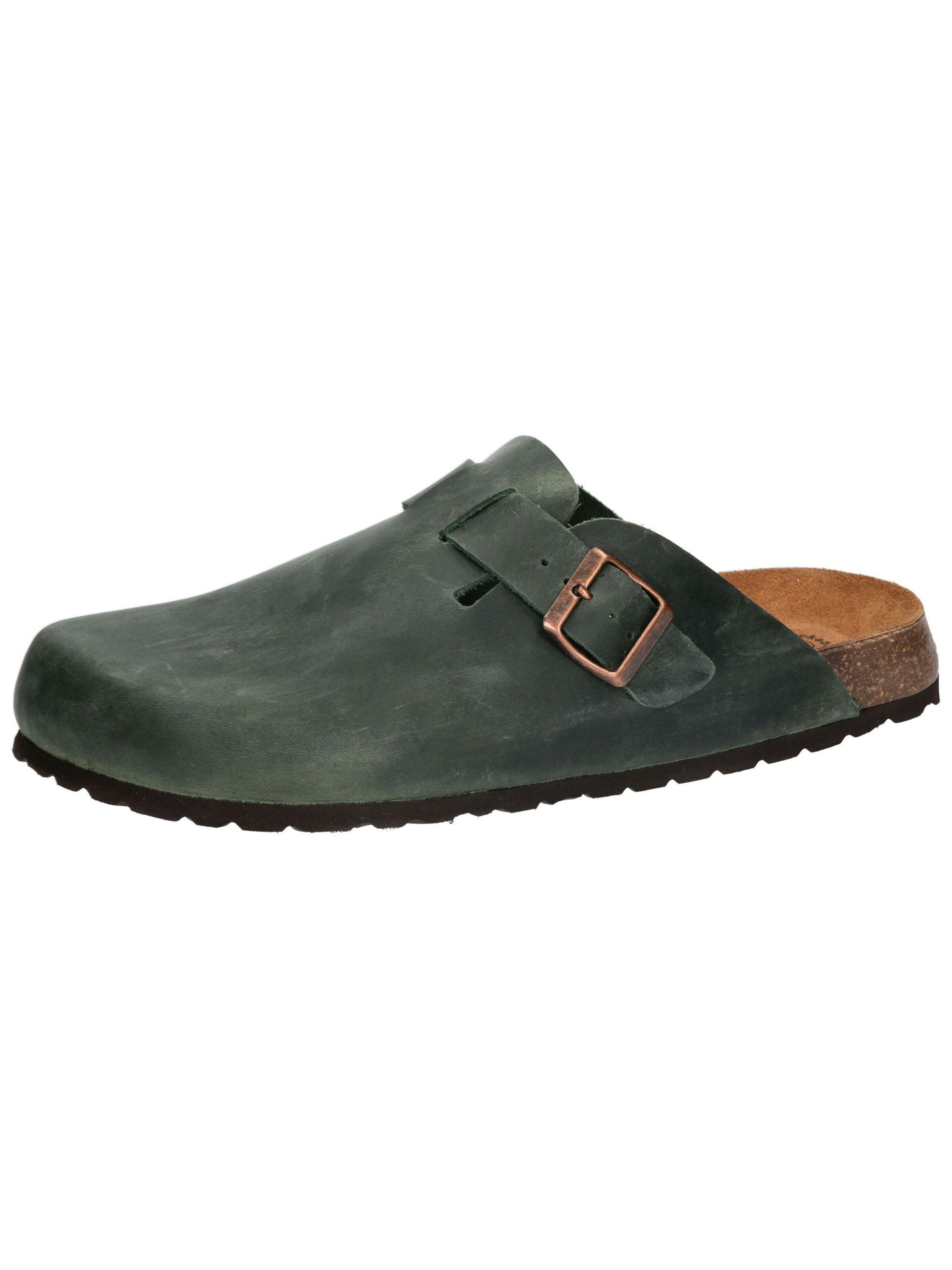 LICO Clogs 'Bioline' in Grün: Vorderseite