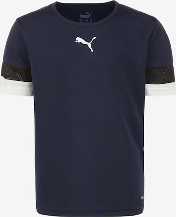 PUMA Performance Shirt 'TeamRise' in Blue: front