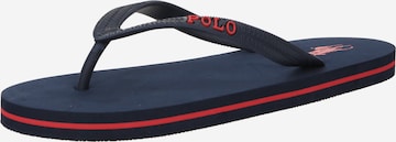 Polo Ralph Lauren - Sapatos abertos 'CAMINO' em azul: frente