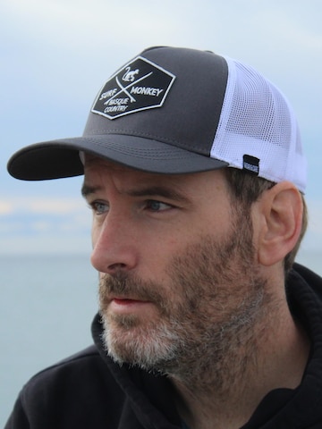Cappello da baseball sportivo di Surf Monkey in grigio