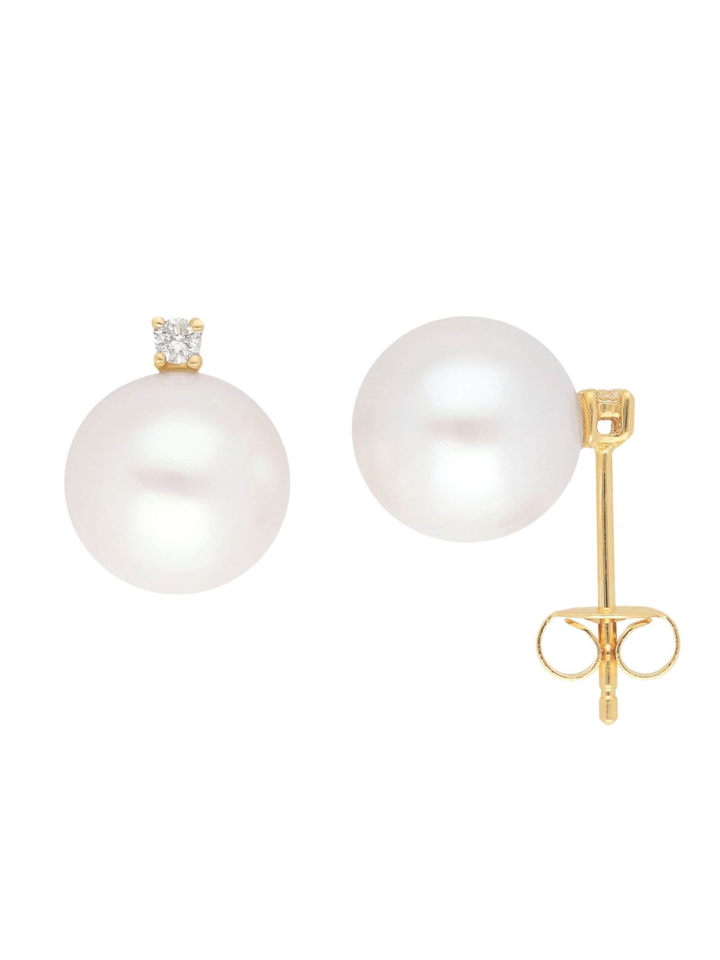 Adelia´s Earrings in Gold: front