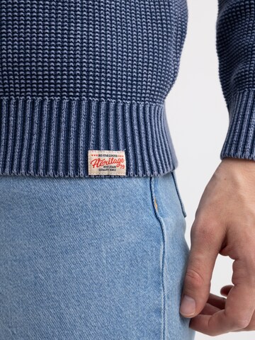 BIG STAR Trui 'CARLSON' in Blauw