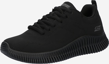 SKECHERS - Zapatillas deportivas bajas 'BOBS GEO - HOW DEBONAIR' en negro: frente