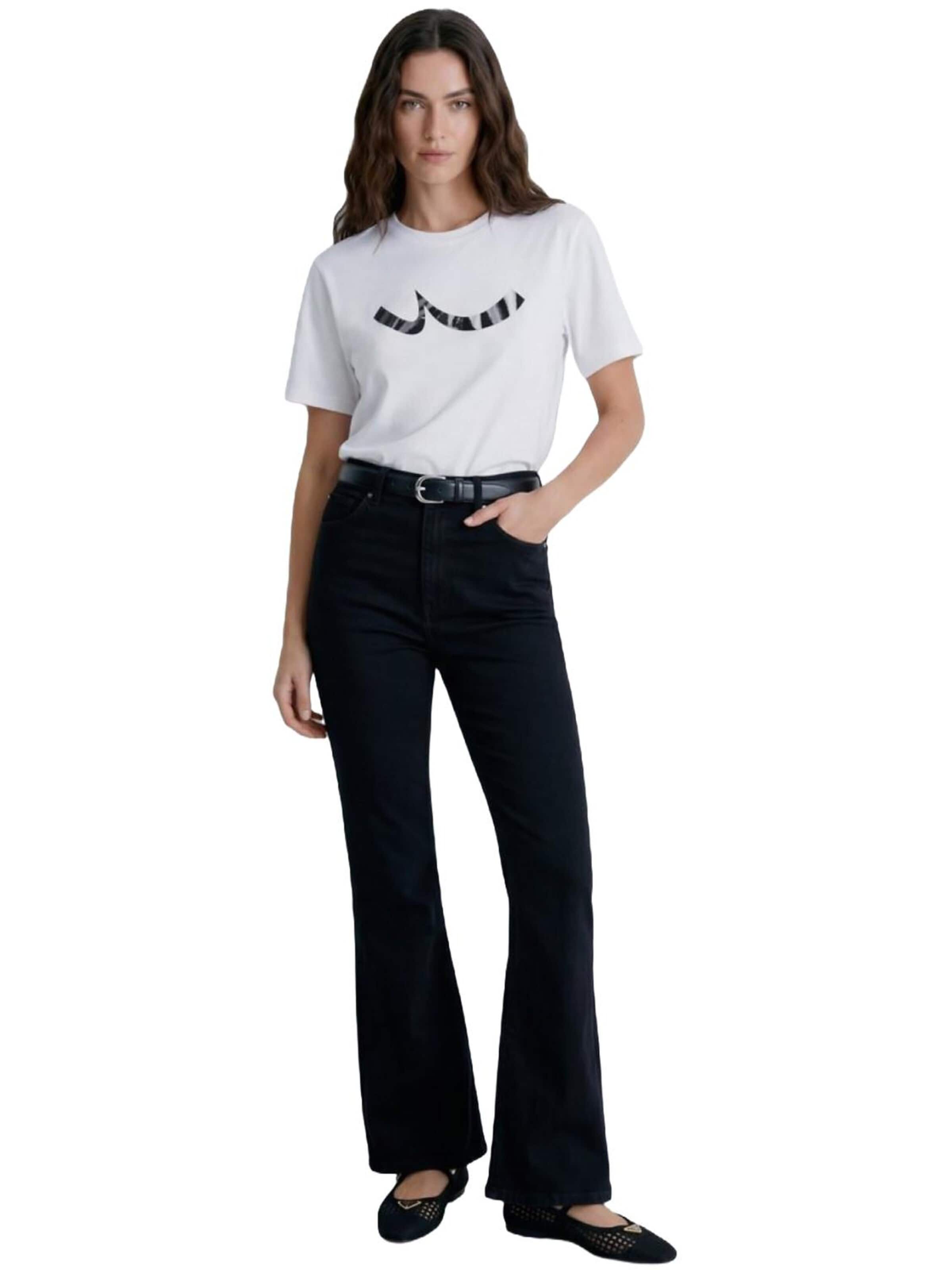 LTB Jeans - Camiseta en blanco: frente