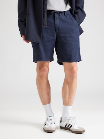 Dstrezzed Regular Chino 'Logan' in Blauw: voorkant