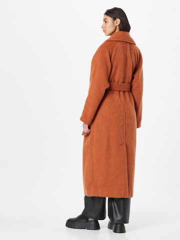 WEEKDAY Between-Seasons Coat 'Kia' in Brown