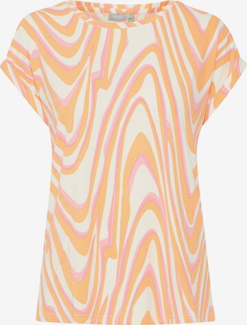 Fransa Shirt ' SEEN ' in Orange: predná strana