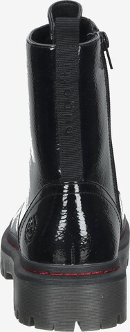 bugatti Lace-Up Ankle Boots in Black