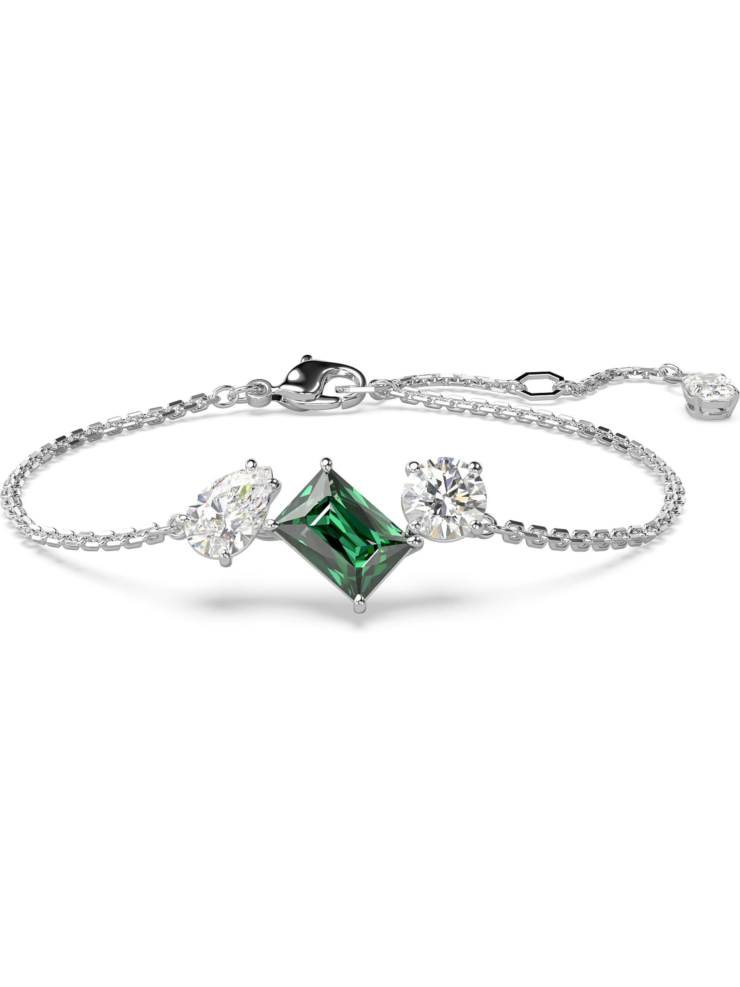 Swarovski Armband in Silber: Vorderseite