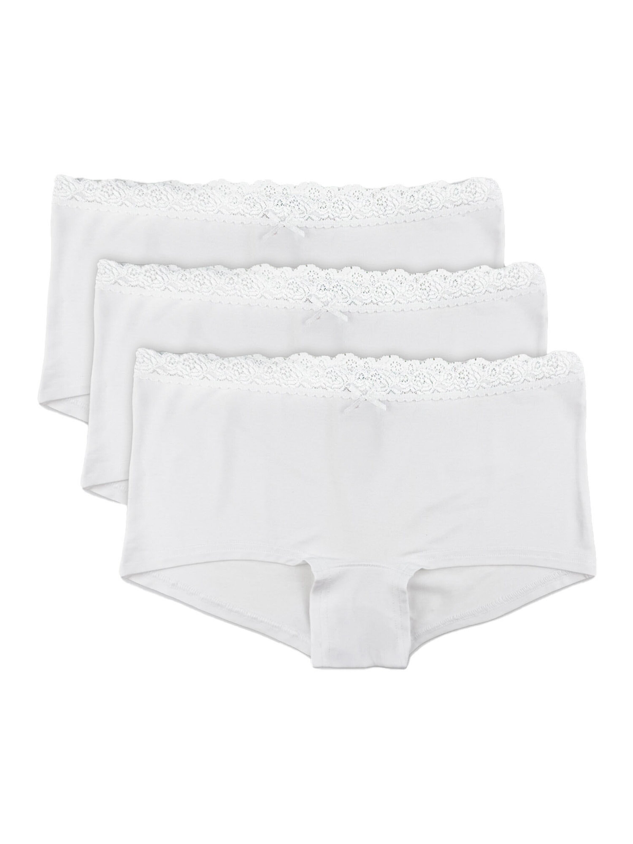 Nina von C. Boyshorts 'Cosy' in White