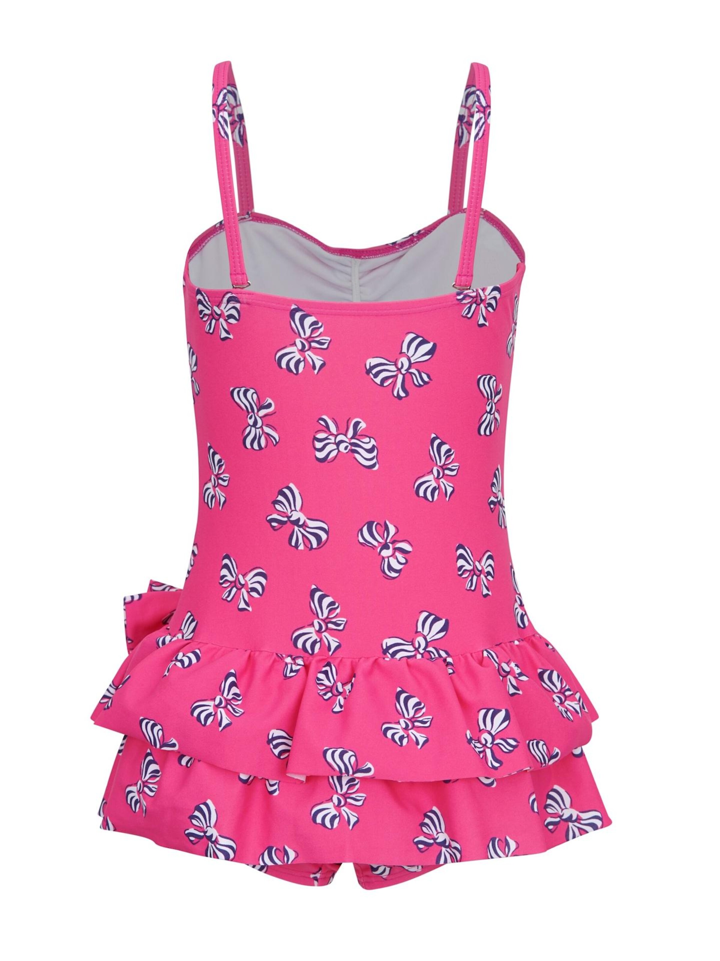 La V Swimsuit in Pink