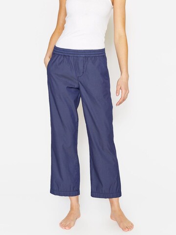 Angels Wide leg Broek 'Linn Jump' in Blauw: voorkant