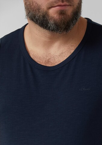 T-Shirt s.Oliver en bleu