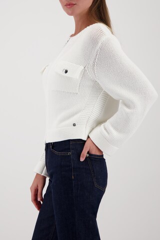 monari Knit Cardigan in White
