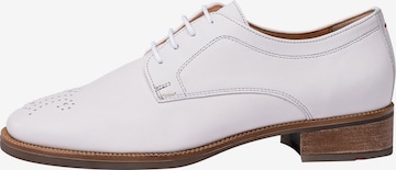 LLOYD Lace-Up Shoes in White: front