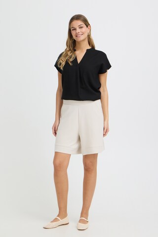 Fransa Bluse 'JETT' in Schwarz