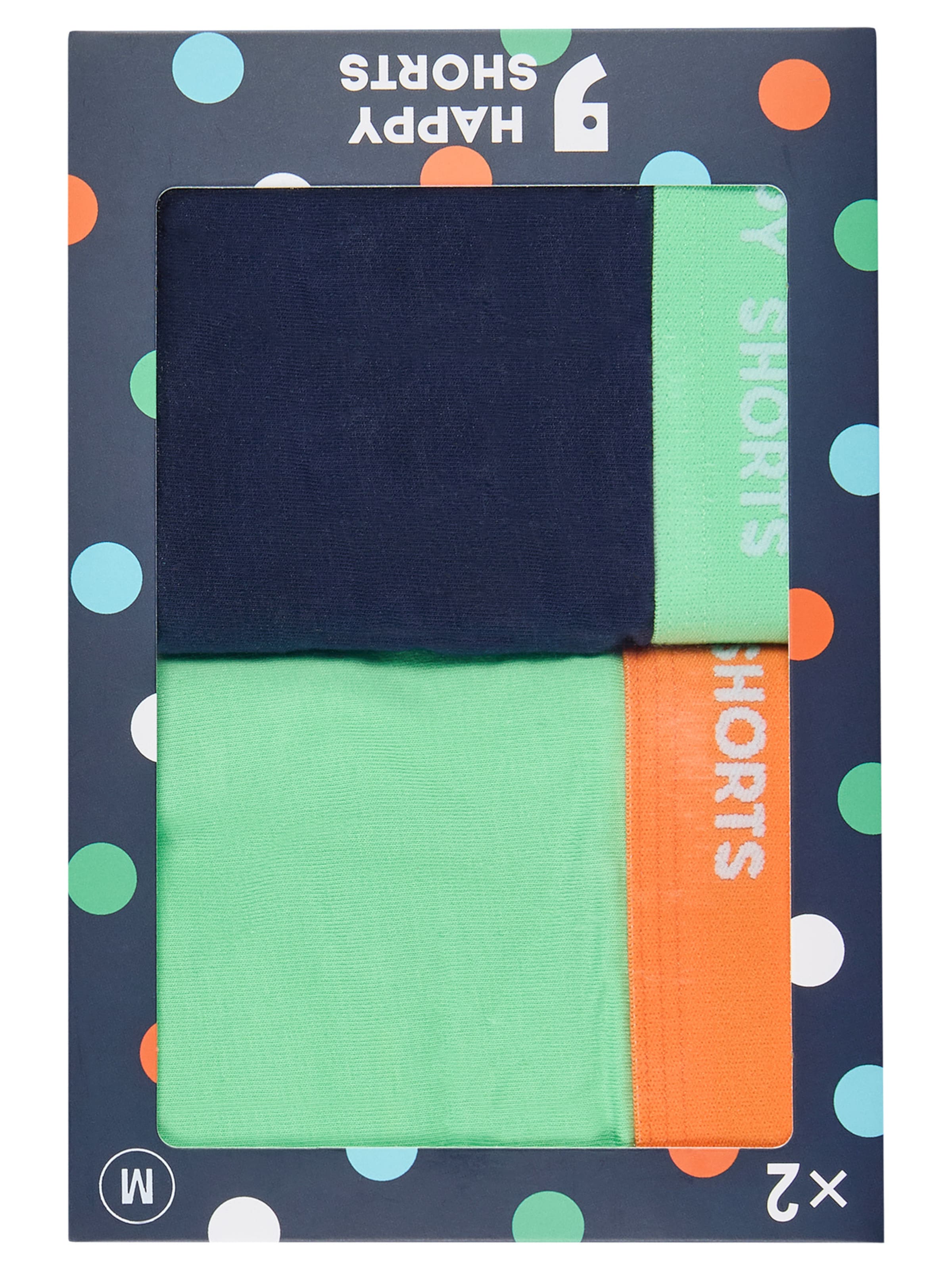 Boxers ' Jersey ' Happy Shorts en bleu