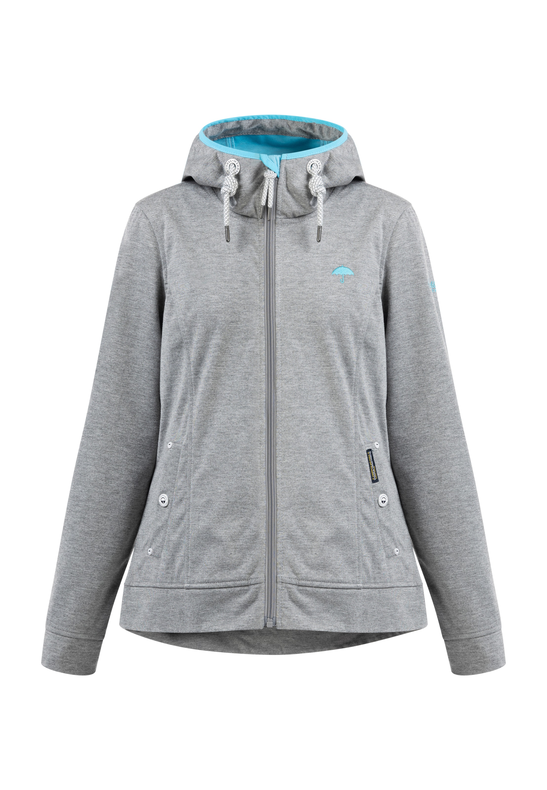 Schmuddelwedda Λειτουργικό μπουφάν σε γκρι: μπροστά