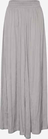 Kaffe Wide Leg Hose 'Allie' in Grau: Vorderseite