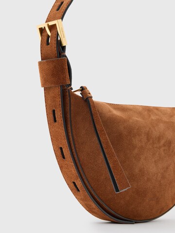 AllSaints Torba na ramię w kolorze brązowy