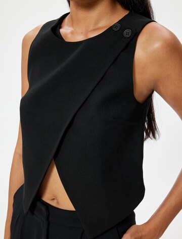 Koton Gilet in Zwart