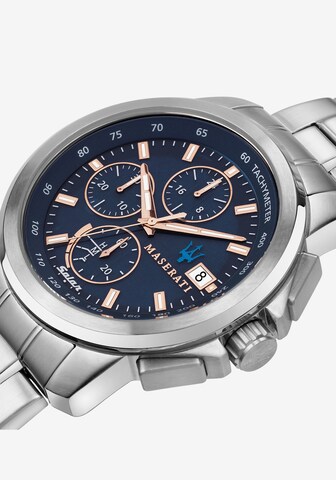 Maserati Uhr 'Successo' in Silber