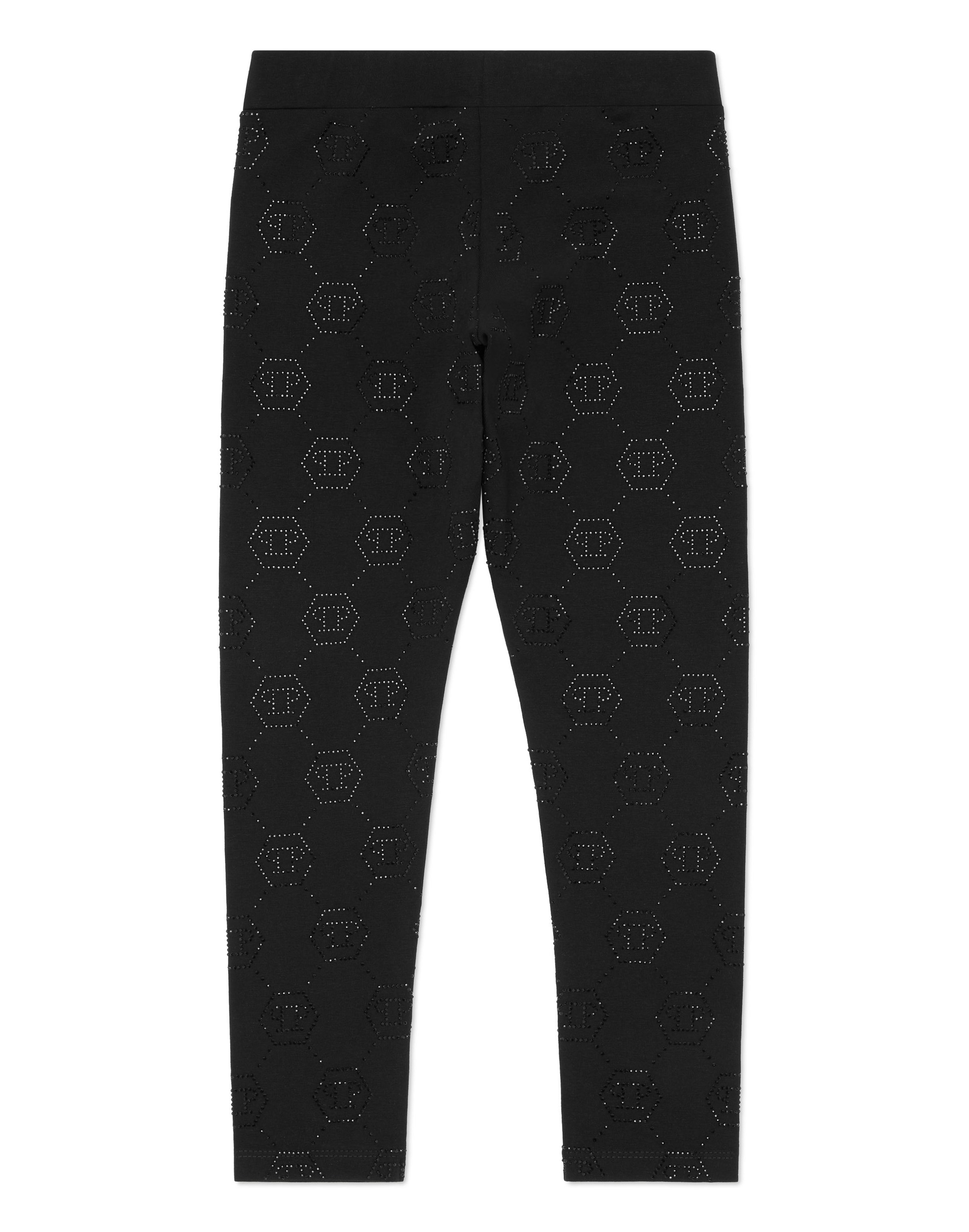 Skinny Leggings di Philipp Plein in nero