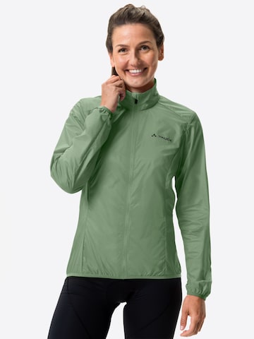 VAUDE Athletic Jacket 'Matera' in Green: front