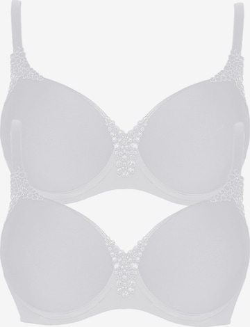 VIANIA Bra 'Carola' in White: front