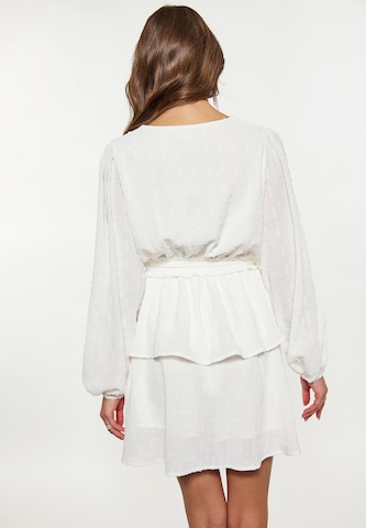 faina Dress in White