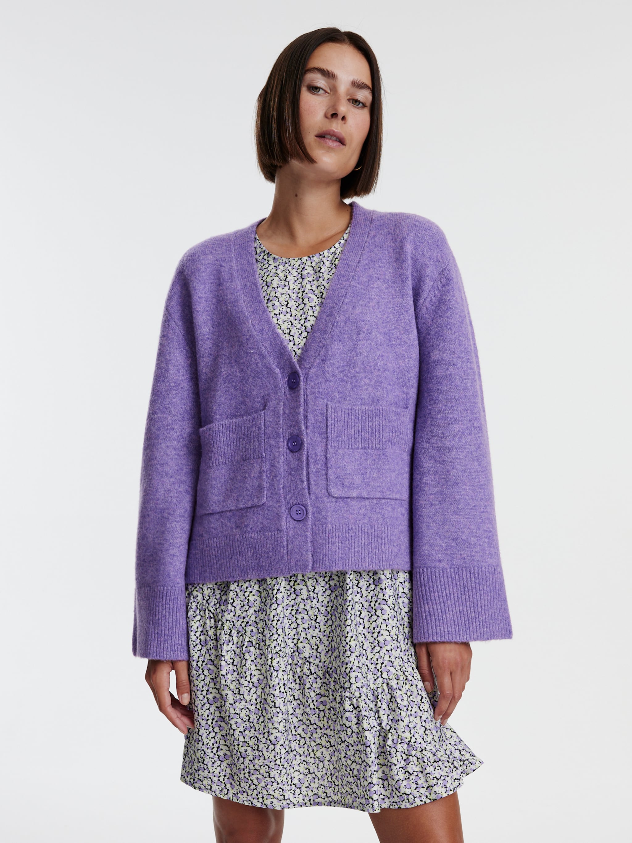 EDITED Produits Cardigan 'Carmi' violet