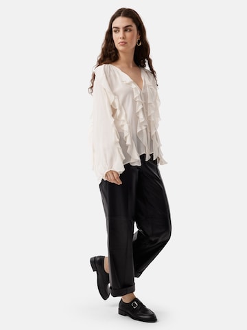 L37 HANDMADE SHOES Slipper 'NEBULA GLOW' in Schwarz