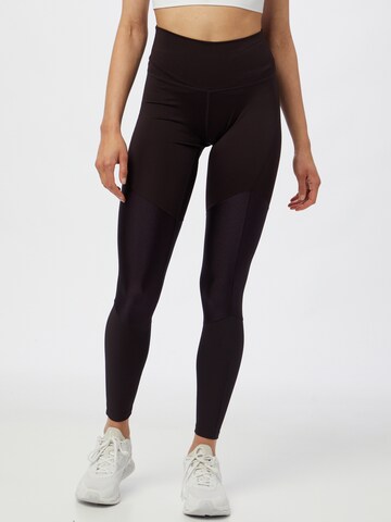 Athlecia Skinny Sportbroek 'Kachel' in Zwart: voorkant