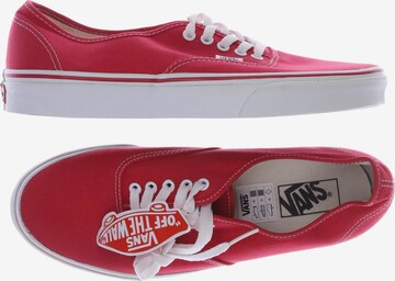 VANS Sneakers & Trainers in 43,5 in Red: front