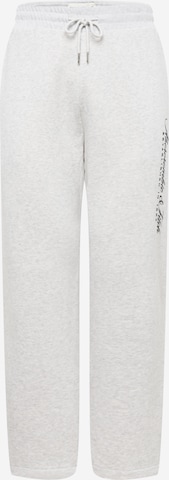 Abercrombie & Fitch Broek in Grijs: voorkant