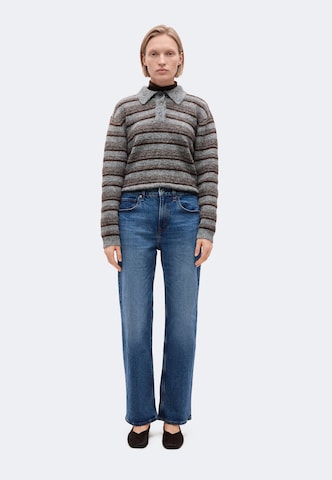 Abercrombie & Fitch Широкий Джинсы в Синий
