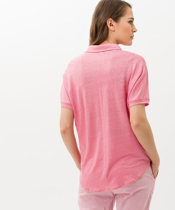 BRAX Shirt 'Clay' in Pink: back