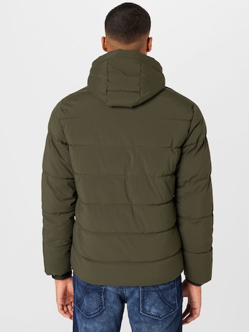 JACK & JONES Winter Jacket in Green