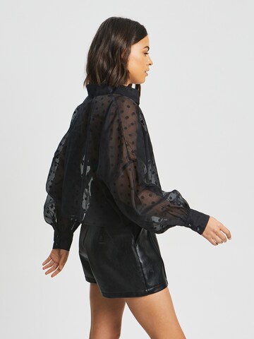 BWLDR Bluse 'Henderson' i sort: forside